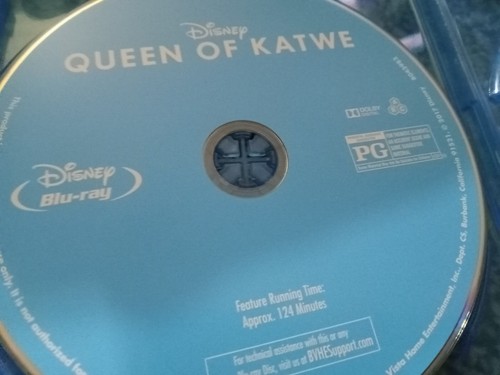 Queen katwe blu ray disc - katwe,